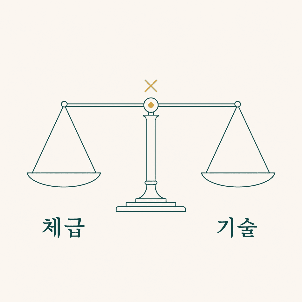 체급 × 기술 — 어휘·배경지식과 판정 절차의 균형