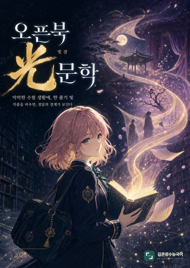 오픈북 문학 — 감상 대신 판정 표지